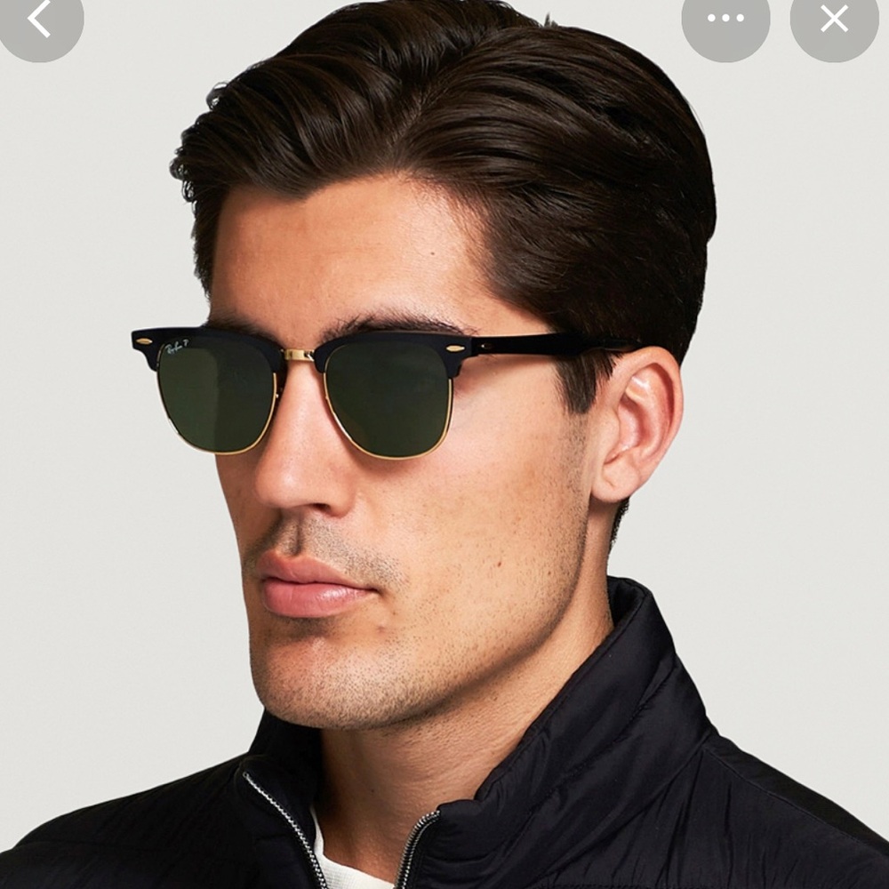 Ray-Ban Clubmaster Sunglasses in Black